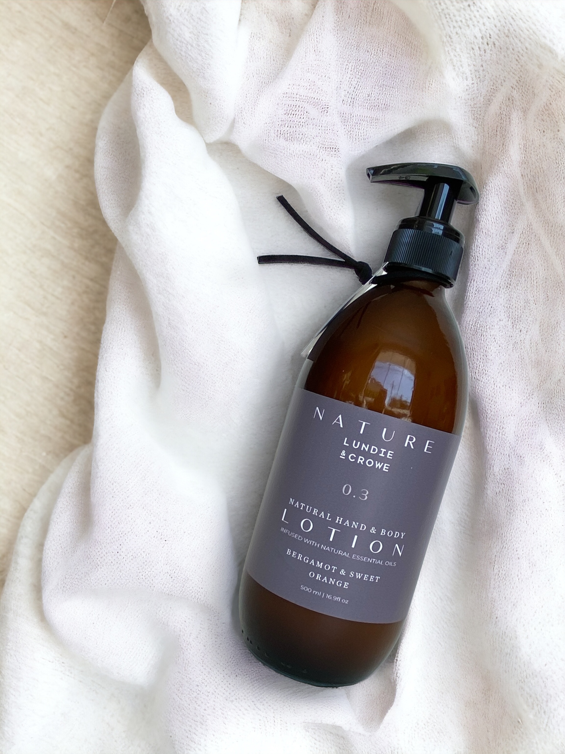 Nature 0.3 Bergamot & Sweet Orange Lotion 500ml