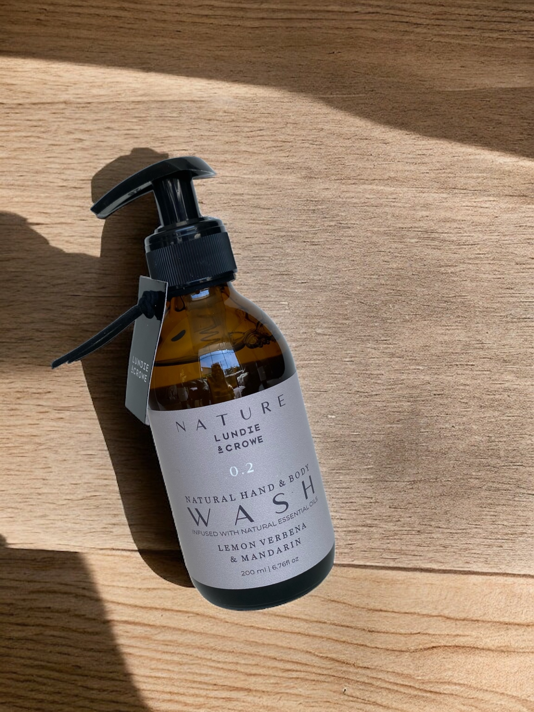 Nature 0.2 Lemon Verbena & Mandarin Wash 200ml