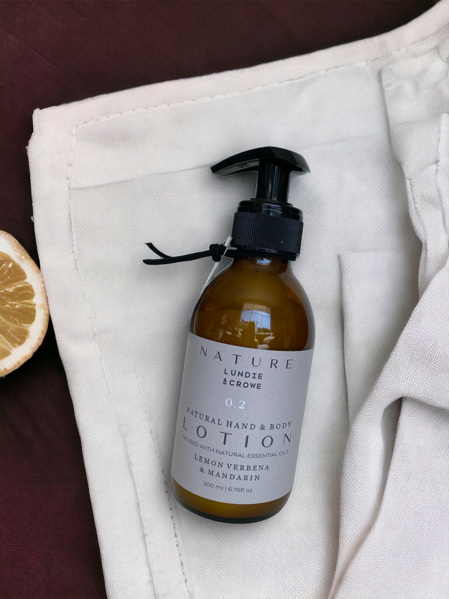 Nature 0.2 Lemon Verbena & Mandarin Lotion 200ml