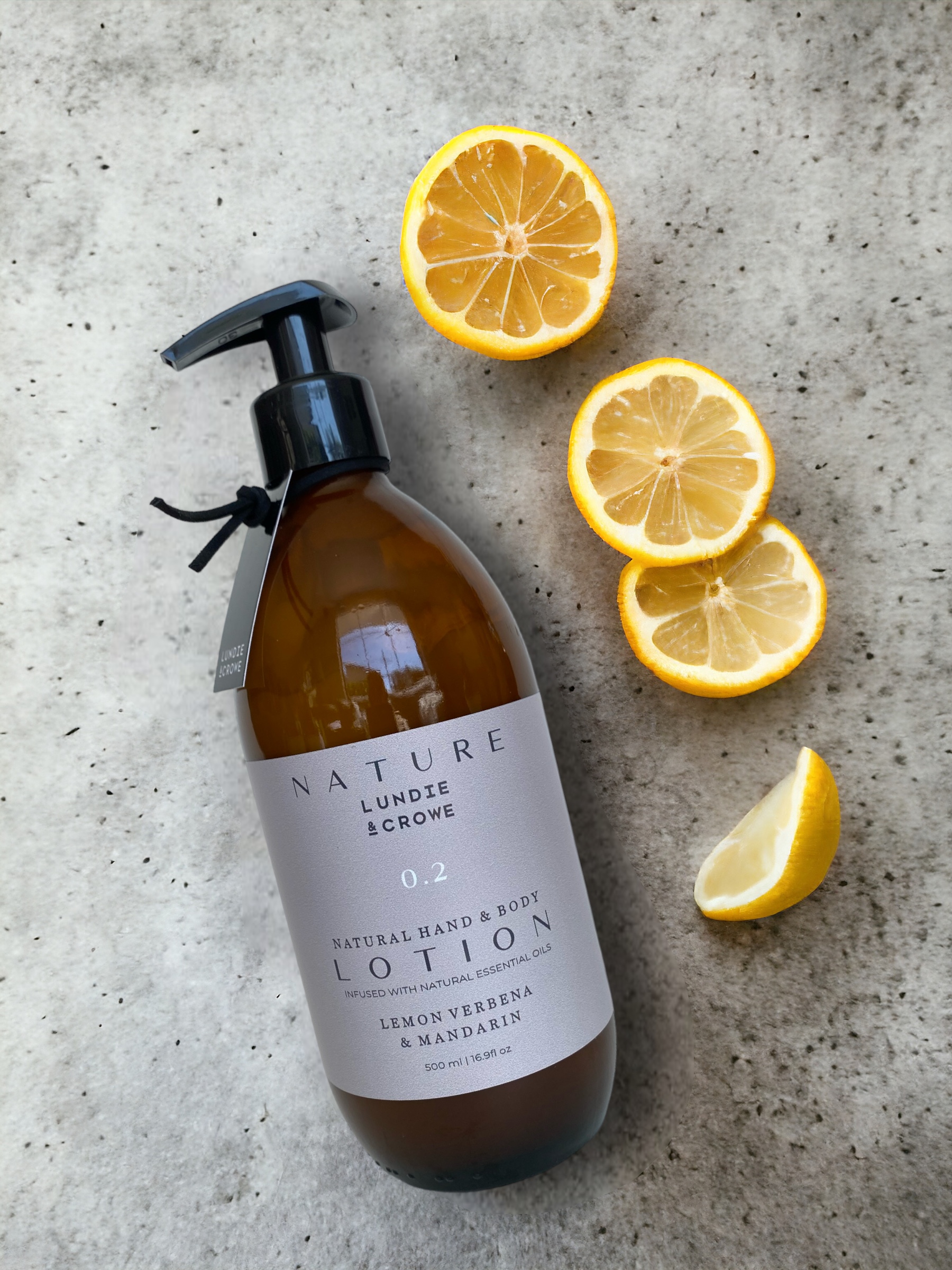 Nature 0.2 Lemon Verbena & Mandarin Lotion 500ml